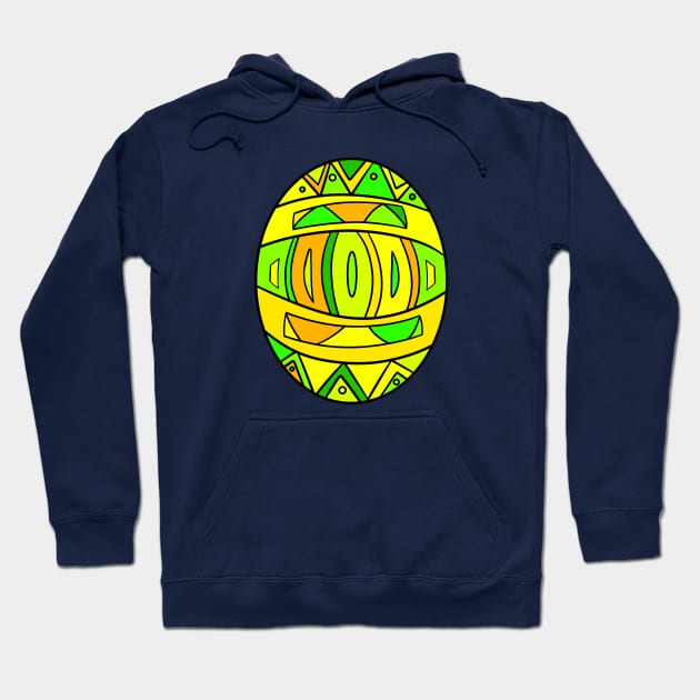 Citrus Easter Egg Hoodie by VazMas Design